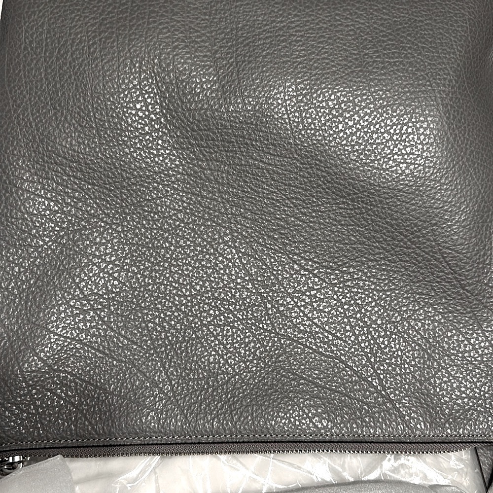 Coach XLMarlow Bag 11x13 Pebble leather & suede Heather Gray .NWT - Picture 16 of 16